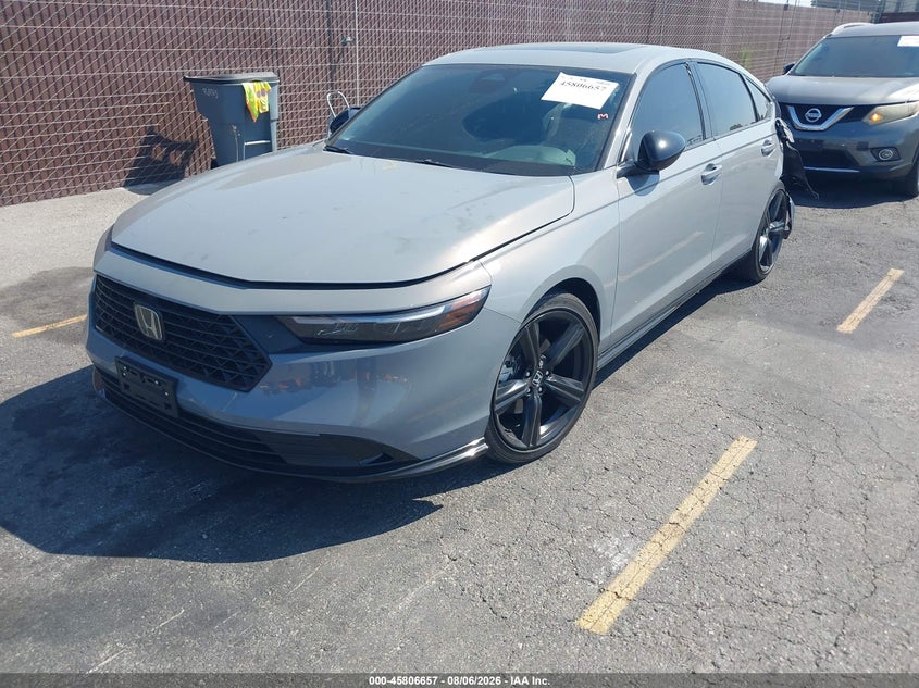 Vin: 1hgcy2f75ra068194, lot: 46305503, honda accord hybrid sport-l 20242