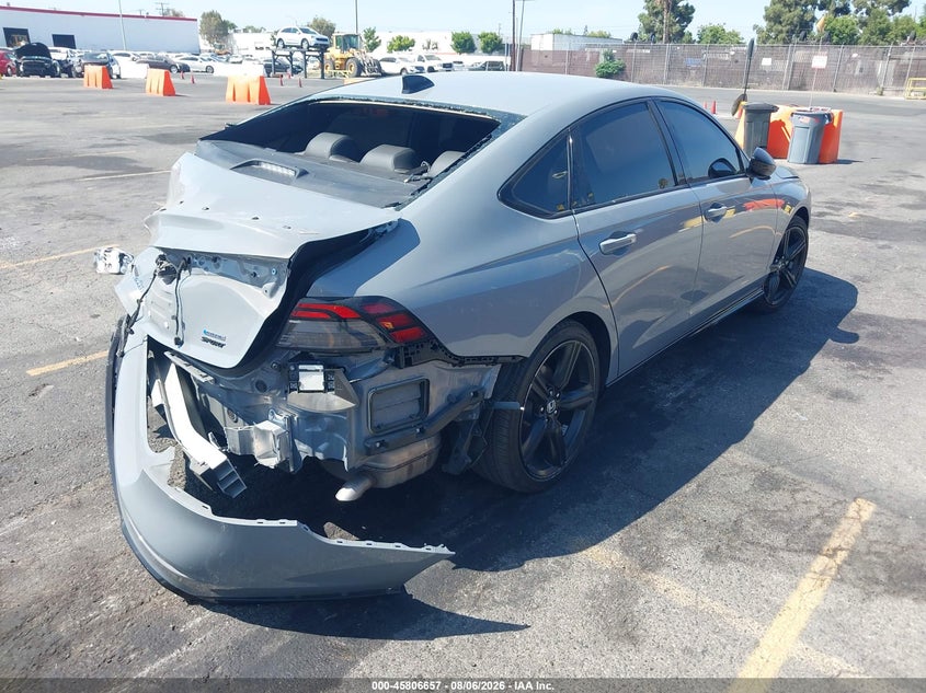 Vin: 1hgcy2f75ra068194, lot: 46305503, honda accord hybrid sport-l 20244