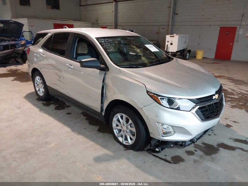 Vin: 3gnaxhev0ms154314, lot: 46305527, chevrolet equinox fwd ls 2021 img_1