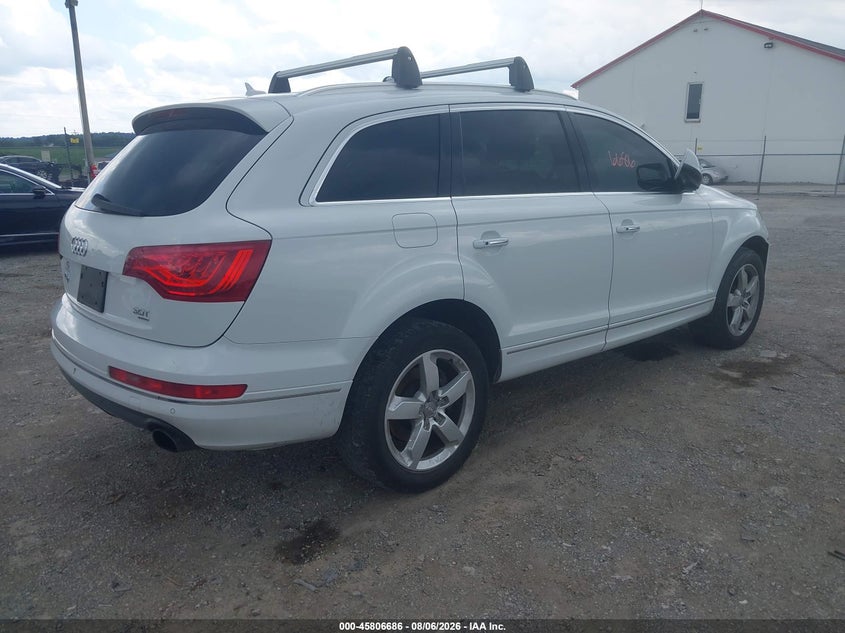 Vin: wa1lgafe9fd016632, lot: 46305532, audi q7 3.0t premium 20154