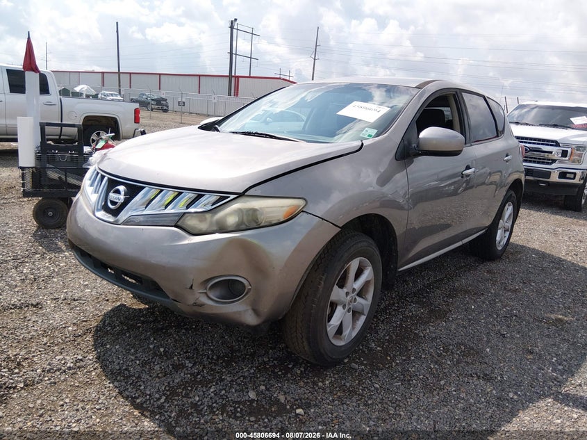 Vin: jn8az1mu4aw009882, lot: 46305540, nissan murano s 20102