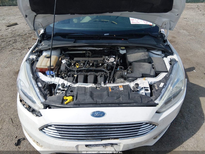 2018 FORD FOCUS SEDAN 2.0L I-4 DI, DOHC, VVT, 160HP