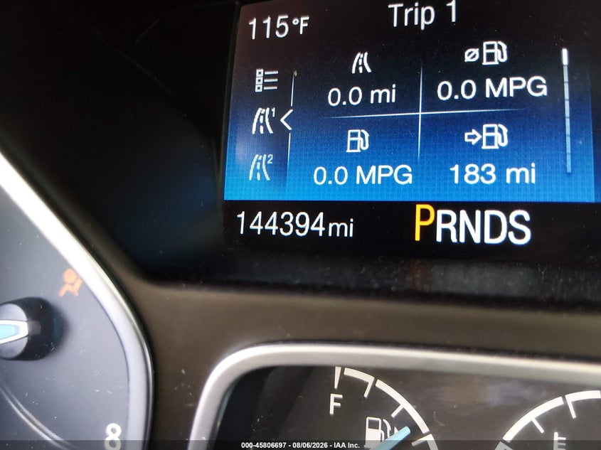 2018 FORD FOCUS SEDAN 2.0L I-4 DI, DOHC, VVT, 160HP