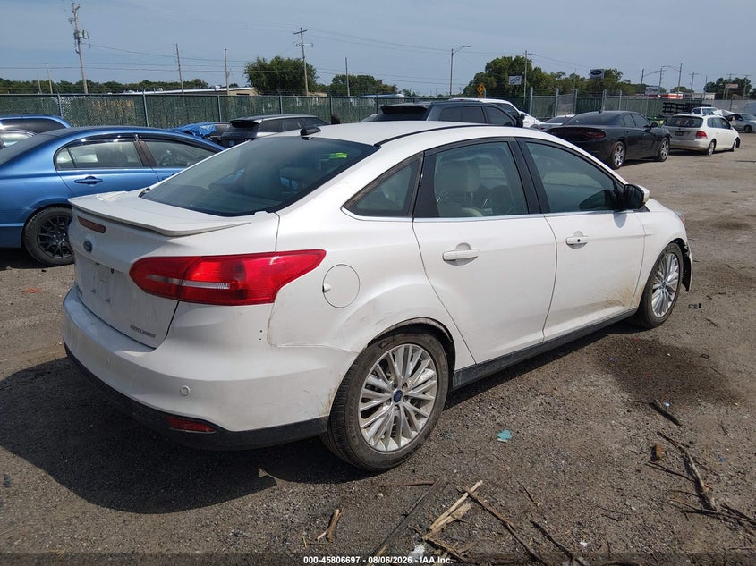 Vin: 1fadp3j21jl250142, lot: 46305543, ford focus titanium 20184