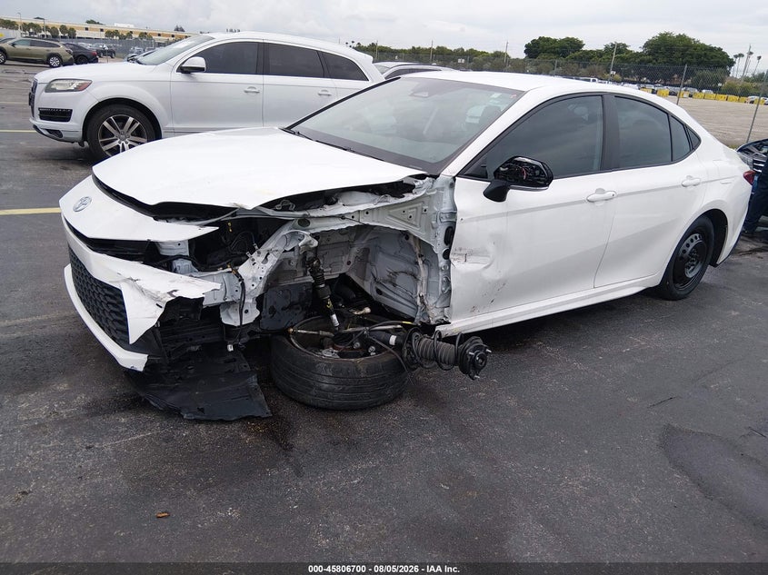 Vin: 4t1daack5su510000, lot: 46305546, toyota camry se 20252