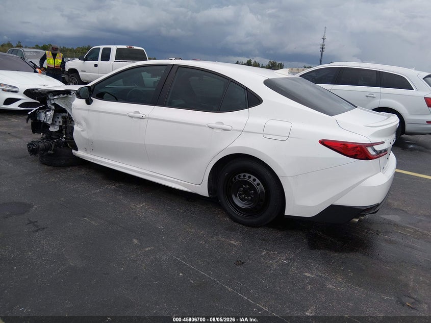 Vin: 4t1daack5su510000, lot: 46305546, toyota camry se 20253