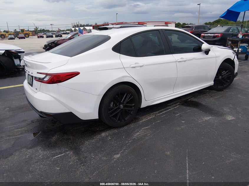 Vin: 4t1daack5su510000, lot: 46305546, toyota camry se 20254