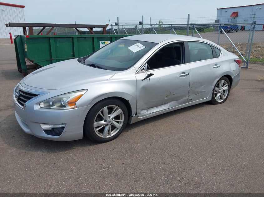 2015 Nissan Altima, Left Rear, IAAI, VIN 1N4AL3AP9FC171626 — photo 2