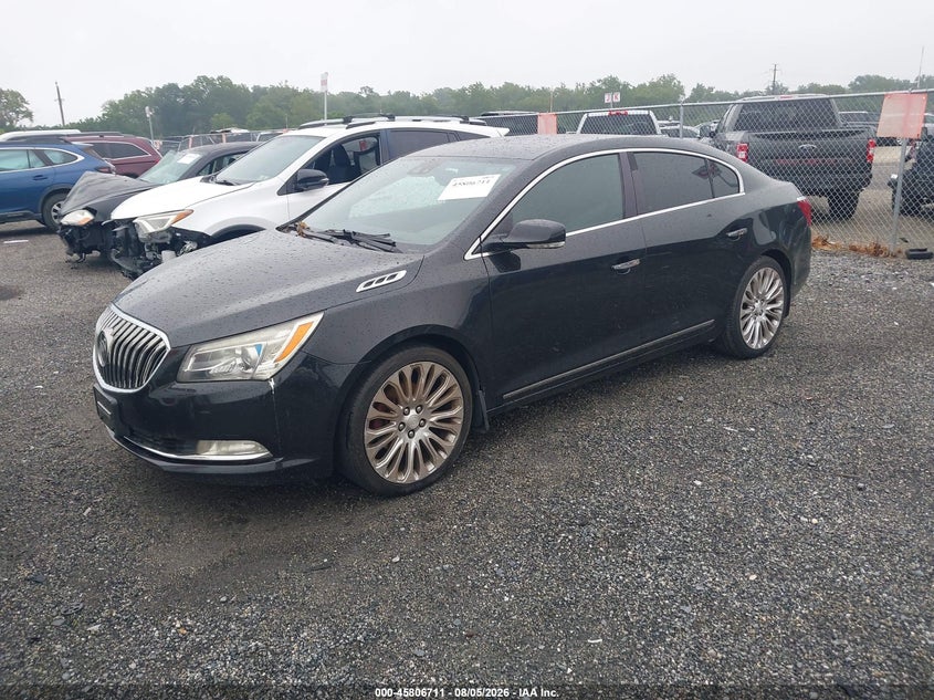 Vin: 1g4gf5g35ef262736, lot: 46305557, buick lacrosse premium ii group 20142