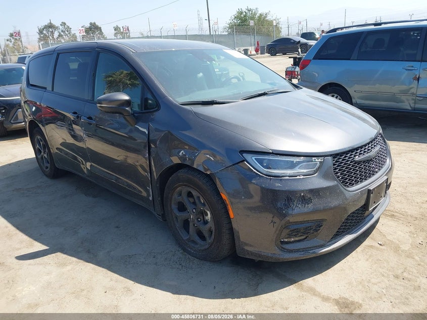 Vin: 2c4rc1l74pr565607, lot: 46305577, chrysler pacifica hybrid touring l 2023 img_1