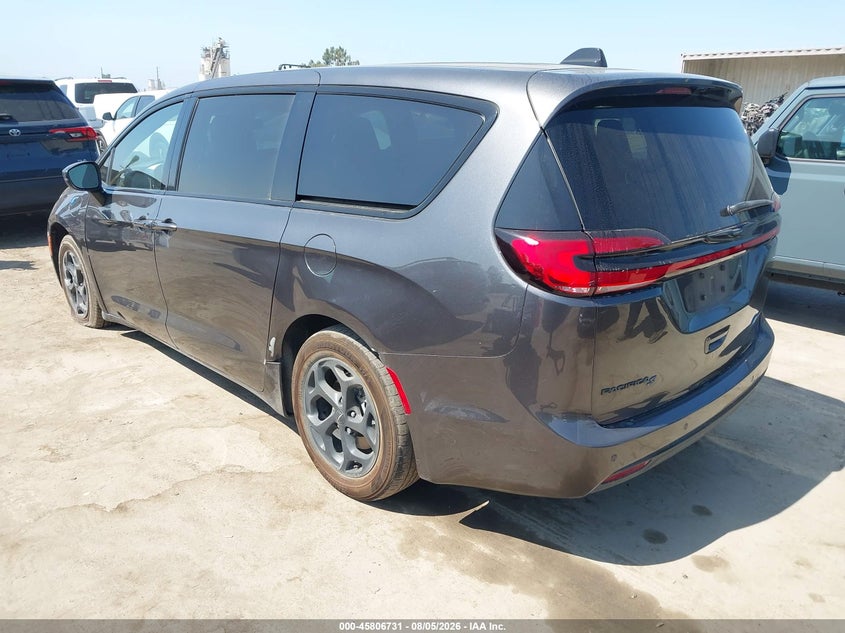 Vin: 2c4rc1l74pr565607, lot: 46305577, chrysler pacifica hybrid touring l 20233