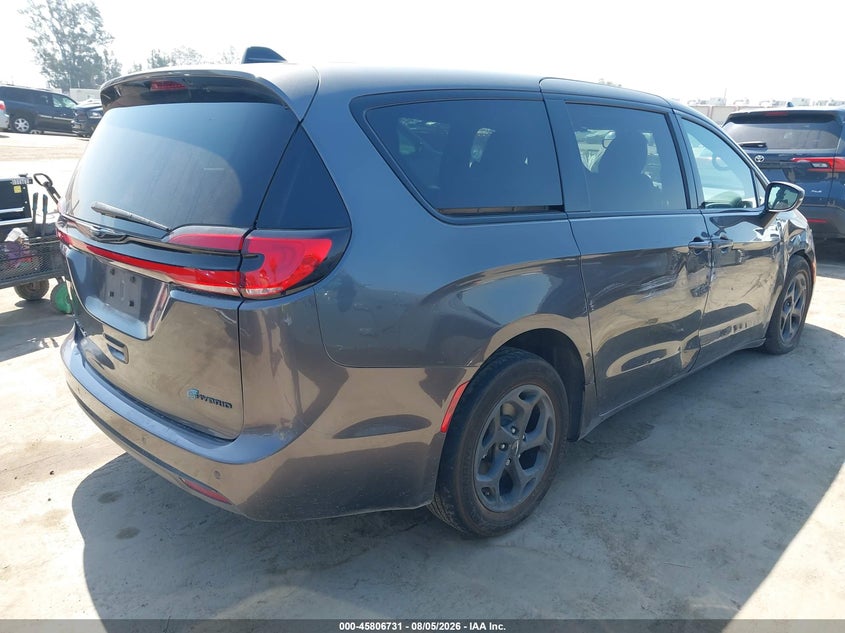 Vin: 2c4rc1l74pr565607, lot: 46305577, chrysler pacifica hybrid touring l 20234