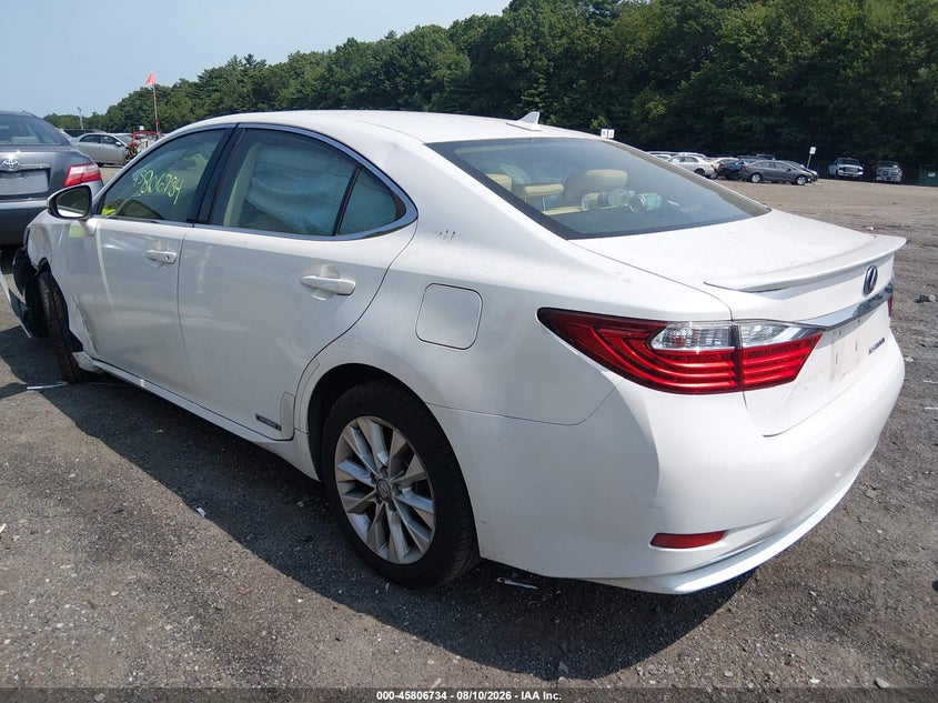 Vin: jthbw1ggxd2005201, lot: 46305579, lexus es 300h 20133