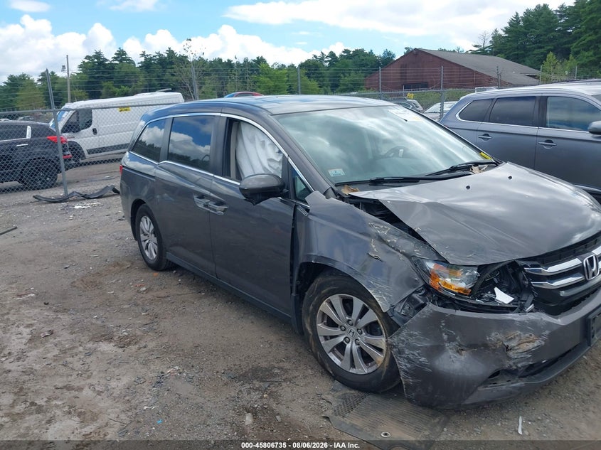 Vin: 5fnrl5h62fb009104, lot: 46305581, honda odyssey ex-l 2015 img_1