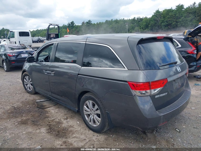 Vin: 5fnrl5h62fb009104, lot: 46305581, honda odyssey ex-l 20153