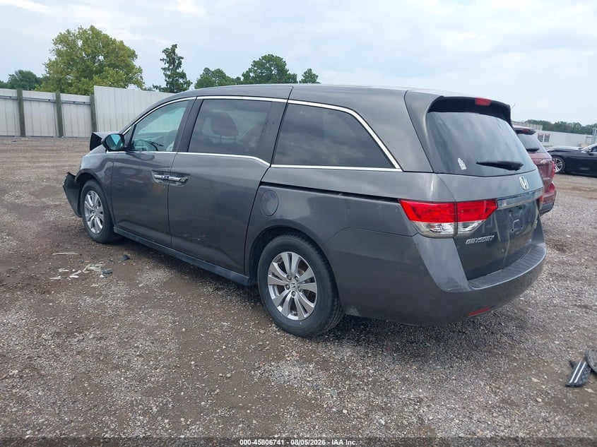 Vin: 5fnrl5h47fb019481, lot: 46305587, honda odyssey ex 20153
