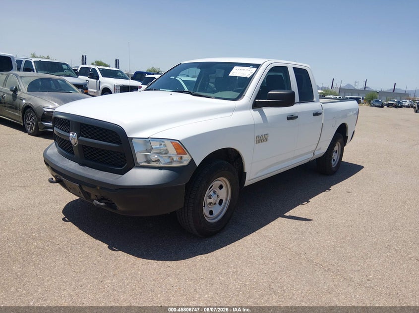 2016 RAM 1500, Обычный износ, IAAI, VIN 1C6RR7FG1GS356294 — фото 2