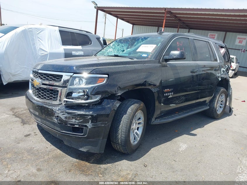 2019 Chevrolet Tahoe Lt, Left & Right Side, IAAI, VIN 1GNSKBKC5KR334455 — photo 2