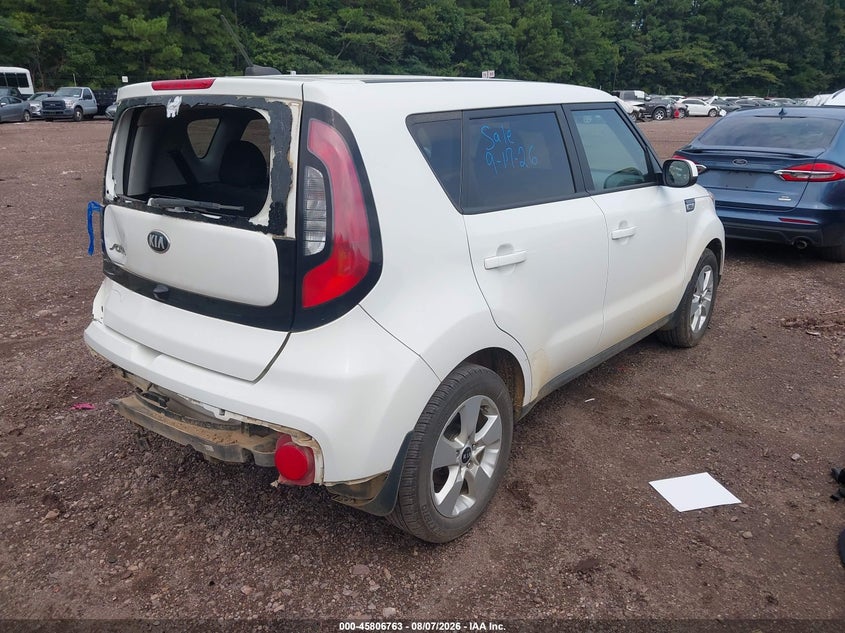 Vin: kndjn2a25k7915566, lot: 46305608, kia soul 20194