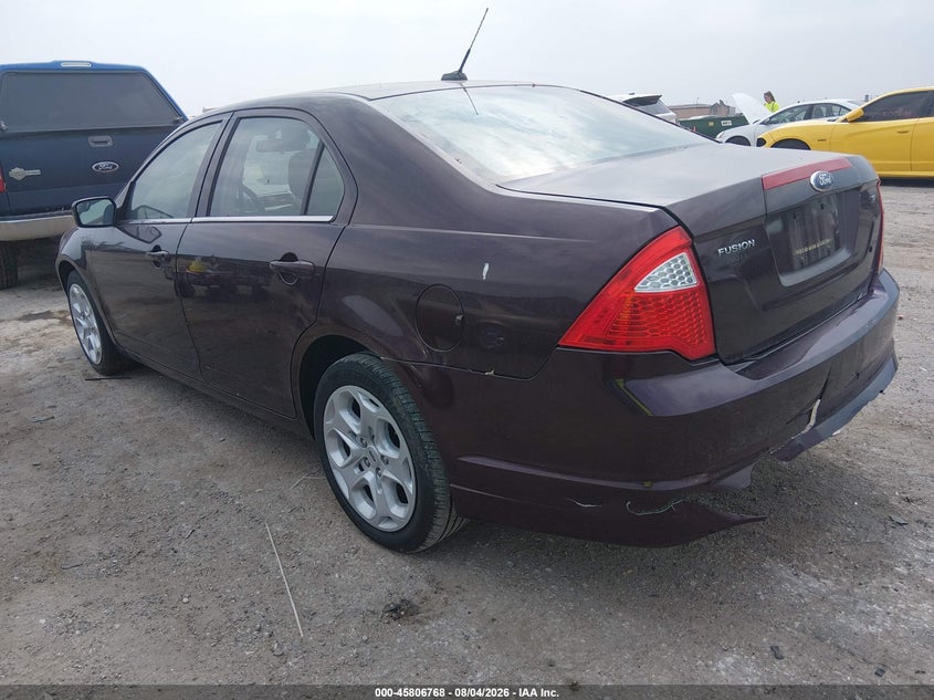 Vin: 3fahp0ha2br275311, lot: 46305614, ford fusion se 20113
