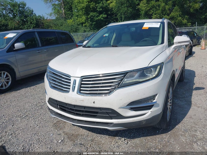 LINCOLN MKC 2018 VIN 5LMTJ3DH3JUL12604