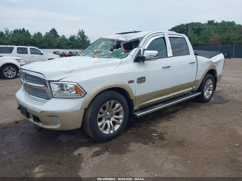Vin: 1c6rr7pt8gs181165, lot: 46305649, ram 1500 longhorn 20162