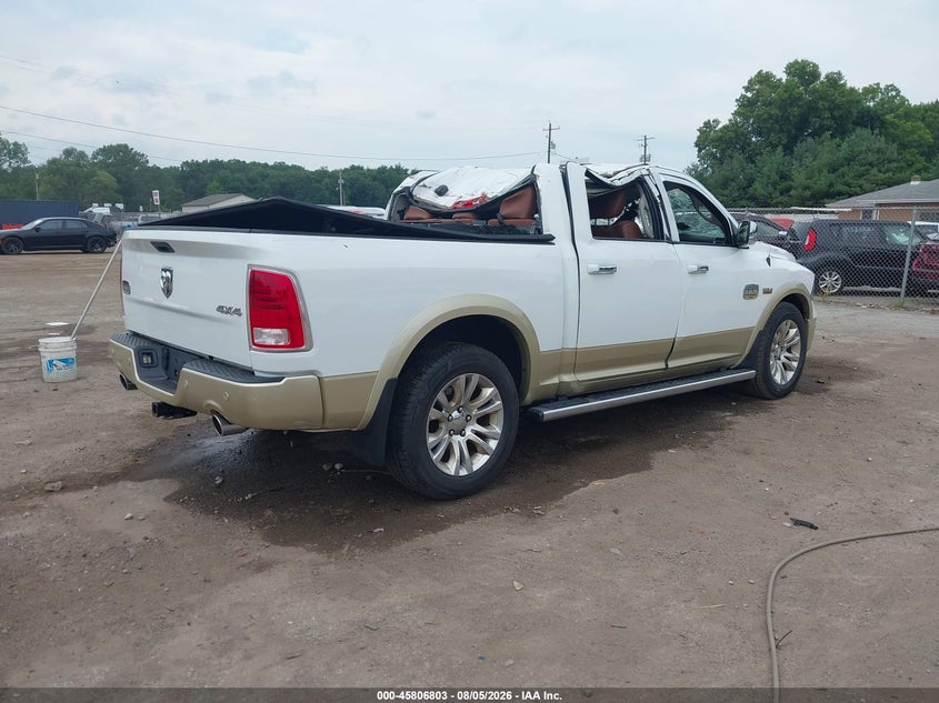 Vin: 1c6rr7pt8gs181165, lot: 46305649, ram 1500 longhorn 20164