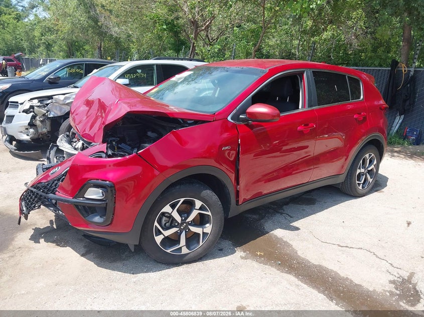 Vin: kndpmcac8m7901921, lot: 46305685, kia sportage lx 20212