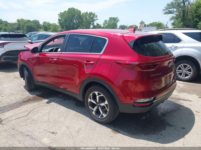 Vin: kndpmcac8m7901921, lot: 46305685, kia sportage lx 20213
