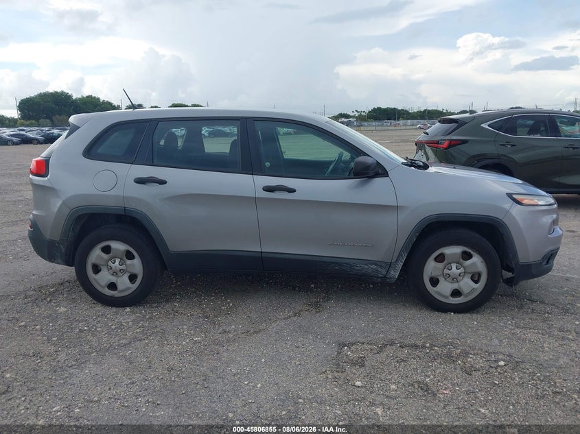 2014 JEEP CHEROKEE SPORT UTILITY VEHICLE 2.4L I-4 VVT, 184HP
