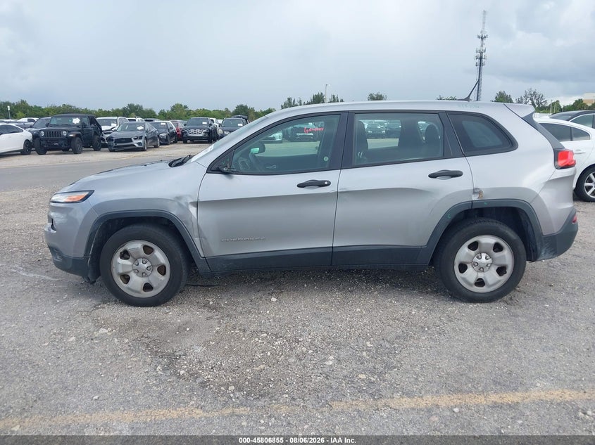 2014 JEEP CHEROKEE SPORT UTILITY VEHICLE 2.4L I-4 VVT, 184HP