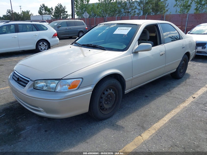 2001 Toyota Camry Ce, Левый зад, IAAI, VIN 4T1BG22K71U789851 — фото 2