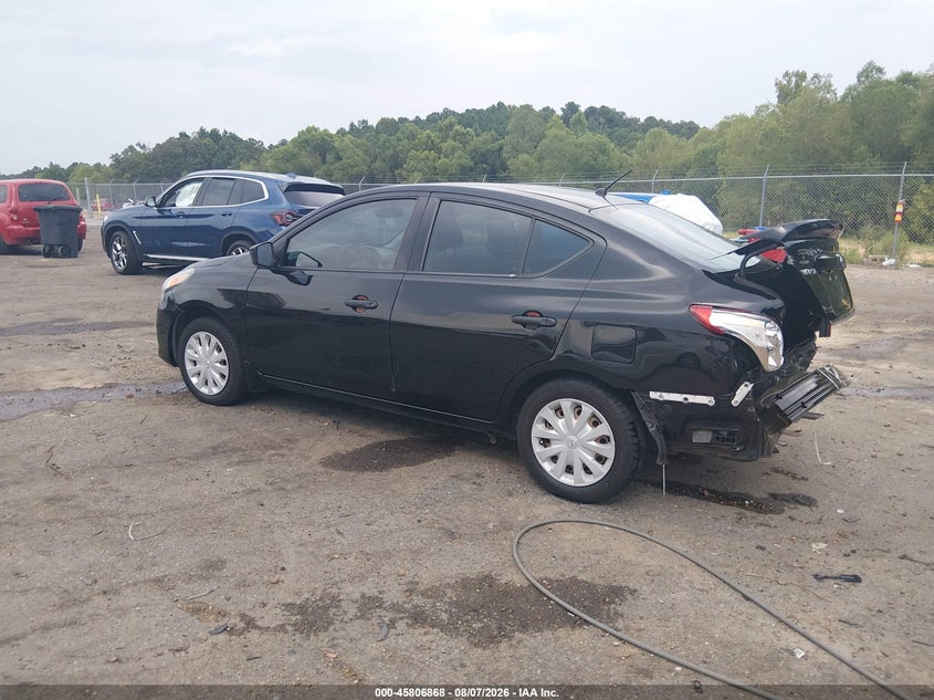 Vin: 3n1cn7ap9kl803269, lot: 46305714, nissan versa 1.6 s+ 20193