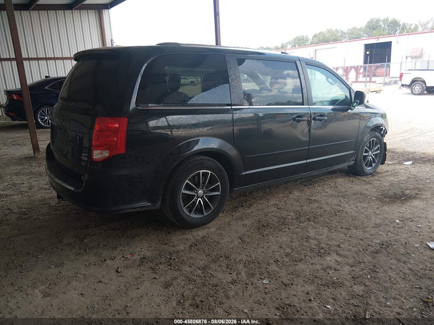 Vin: 2c4rdgcg0hr574113, lot: 46305722, dodge grand caravan sxt 20174