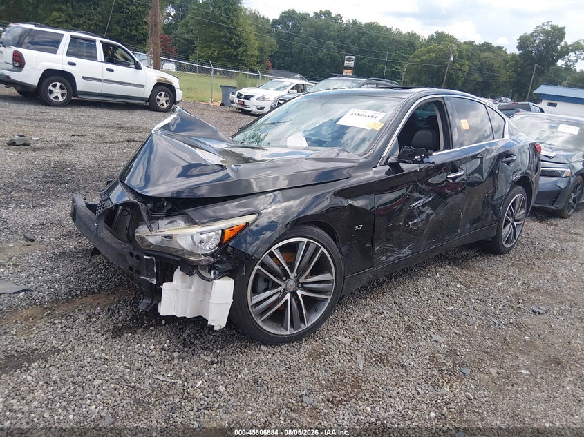 Vin: jn1bv7ap0fm343071, lot: 46305730, infiniti q50 premium 20152