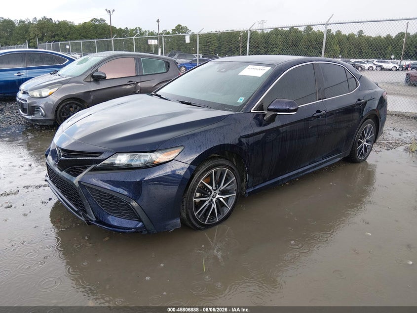 Vin: 4t1g11ak7nu665006, lot: 46305734, toyota camry se 20222
