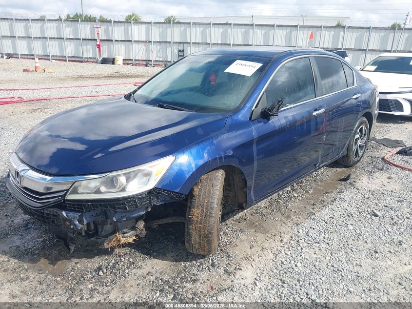 Vin: 1hgcr2f34ga064726, lot: 46305740, honda accord lx 20162