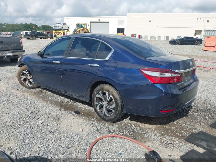 Vin: 1hgcr2f34ga064726, lot: 46305740, honda accord lx 20163