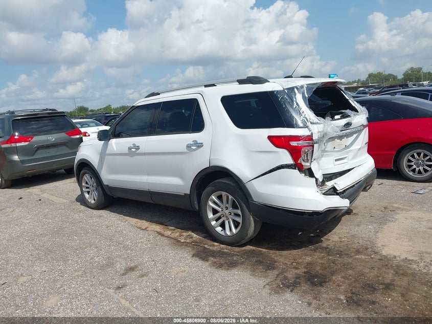Vin: 1fm5k7d8xfgc02350, lot: 46305745, ford explorer xlt 20153