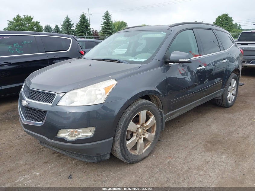 Vin: 1gnkrged1cj413876, lot: 46305746, chevrolet traverse lt w/1lt 20122