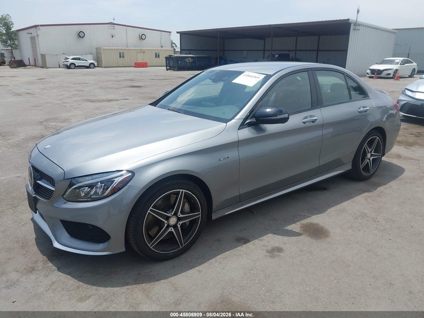 Vin: 55swf6eb4gu132372, lot: 46305755, mercedes-benz c 450 amg 4matic 20162