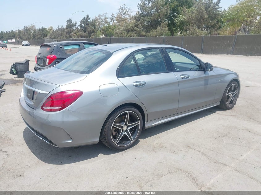 Vin: 55swf6eb4gu132372, lot: 46305755, mercedes-benz c 450 amg 4matic 20164