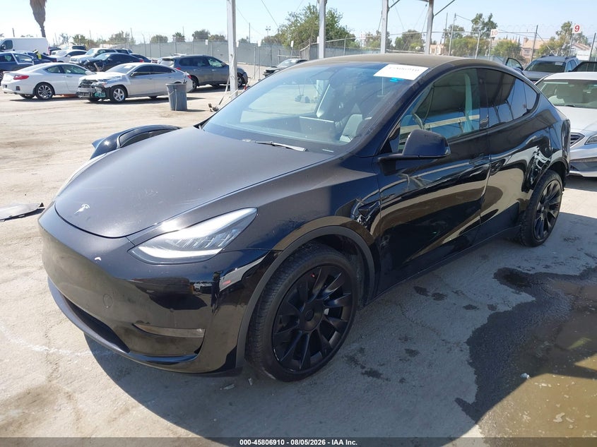 Vin: 7saygdee3nf359378, lot: 46305756, tesla model y long range dual motor all-wheel drive 20222
