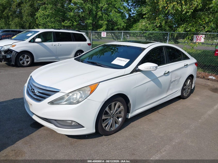 2014 HYUNDAI SONATA SEDAN 2.0L I-4 DI, DOHC, VVT, TURBO, 274HP