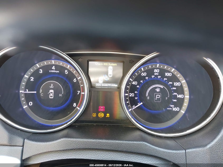 2014 HYUNDAI SONATA SEDAN 2.0L I-4 DI, DOHC, VVT, TURBO, 274HP