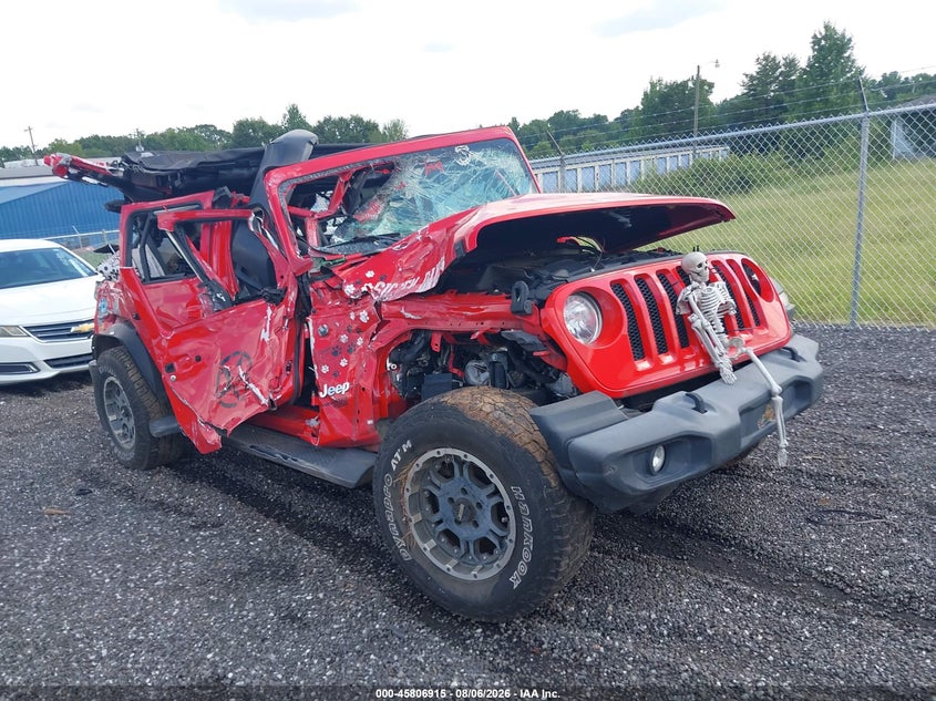 Vin: 1c4hjxdg3jw130921, lot: 46305761, jeep wrangler unlimited sport s 4x4 2018 img_1