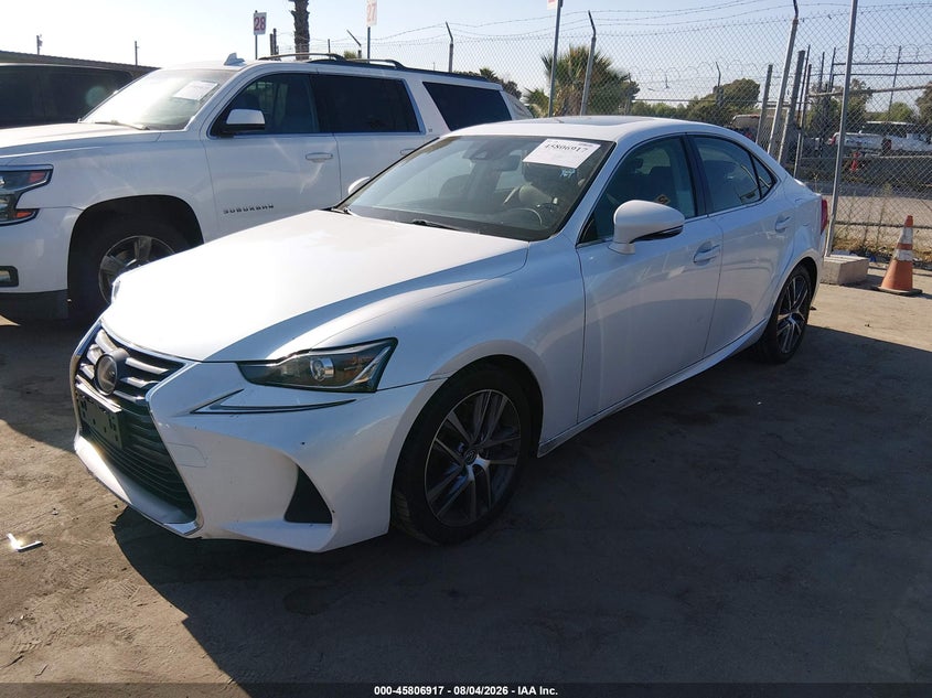Vin: jthba1d23k5092510, lot: 46305763, lexus is 300 20192