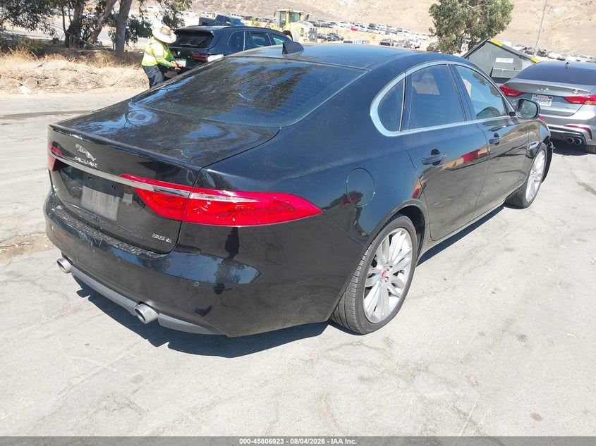 Vin: sajbe4bv1gcy14159, lot: 46305769, jaguar xf 35t prestige 20164