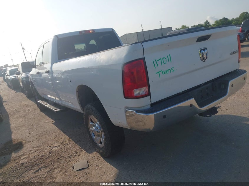 Vin: 3c6tr5ht3jg117011, lot: 46305775, ram 2500 tradesman  4x4 8' box 20183