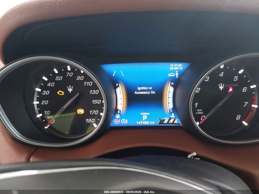 2019 MASERATI LEVANTE auction photo 7